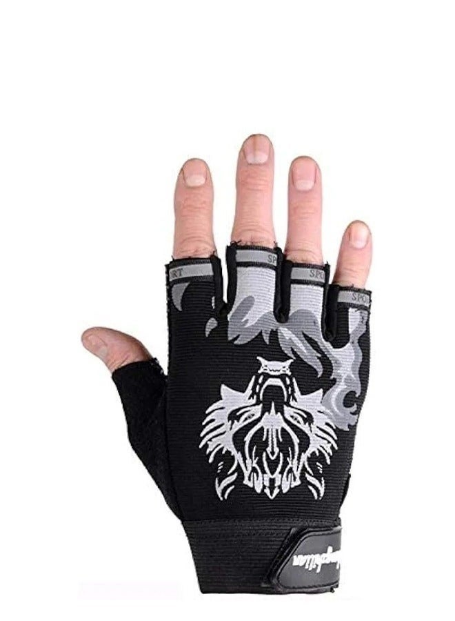 قفازات تلتف حول المعصم لرفع الأثقال من قطعتين 18x8x1سم - Image 5